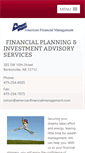 Mobile Screenshot of americanfinancialmanagement.com